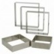 Entremets frame stainless steel 120 x 120 x 35 mm