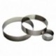 Mousse ring stainless steel H40 Ø75 mm (pack of 6)