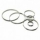 Tart ring stainless steel H20 Ø180 mm