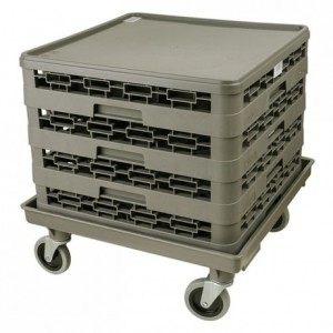 Trolley for trays 540 x 540 x 50 mm