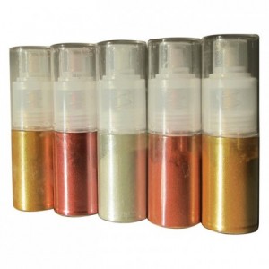 Powder colouring in atomiser, Red 10 g