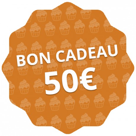 Bon cadeau 50 €