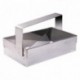 Croissant cutter small stainless steel 100x65 mm