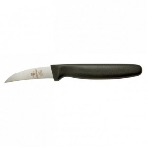 Peeling knife black L 60 mm