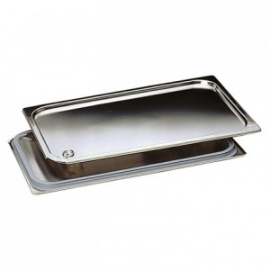 Spill Proof lid stainless steel GN 1/1