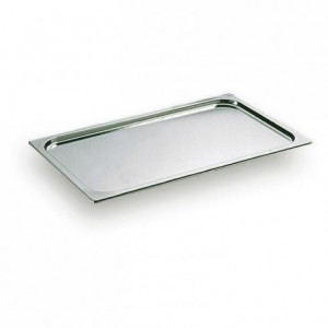Flat lid no handle stainless steel GN 1/1