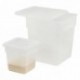Lid for square container for ingredients 12 to 22 L