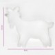 Cookie Cutter Goat 7,5 cm