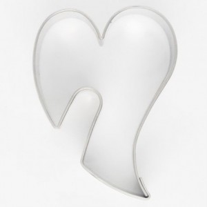 Cookie Cutter Decorative Heart 5,5 cm