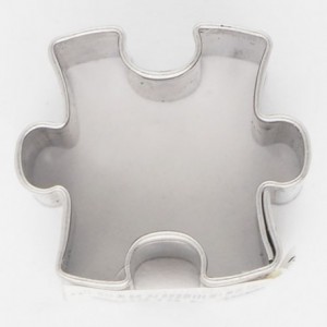 Cookie Cutter Piece of a Puzzle 2 cm