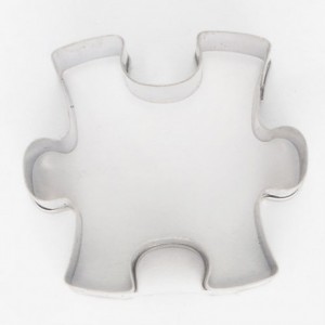 Cookie Cutter Piece of a Puzzle 3,5 cm