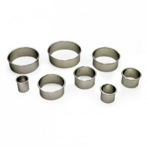 Découpoir rond uni inox Ø50 mm (lot de 3)