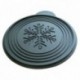 Relief disk snowflake decoration Ø 240 mm