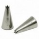 Star tubes B8 stainless steel (2 pcs)