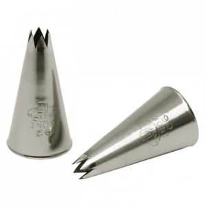 Star tubes C6 stainless steel (2 pcs)