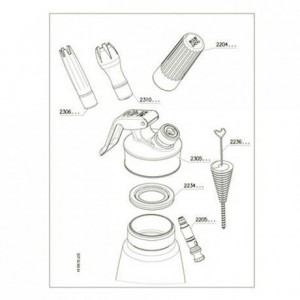 Douille Tulipe pour siphon Cream Whip et Cream Profi+