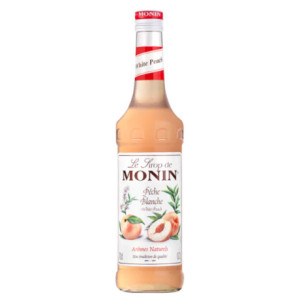 White peach Monin syrup 70 cL