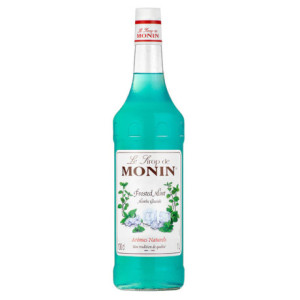 Frosted mint Monin syrup 1 L