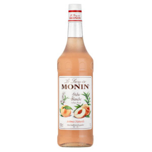 Sirop pêche blanche Monin 1 L