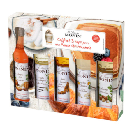 Have a break Monin syrup set 5 x 5 cL