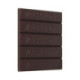 Oqo 73% chocolat noir de couverture texturé Mariage de Grands Crus blocs 3 kg