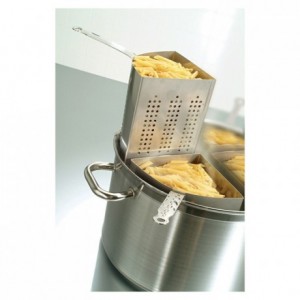 Complete pasta pot set stainless steel