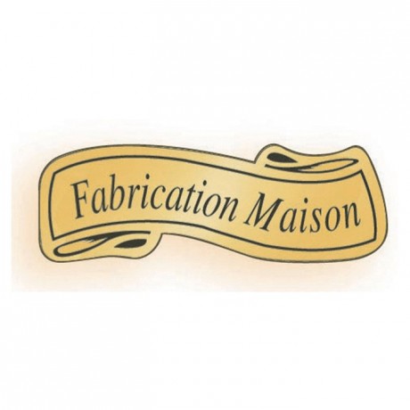 Adhesive label "Fabrication maison" (1000 pcs)