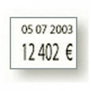 Sticky labels for labeller ref 140952 (8 x 1750)