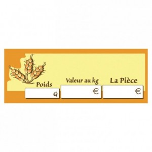 Bread price label (10 pcs)