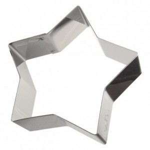 Star stainless steel H30 90x85 mm (pack of 6)