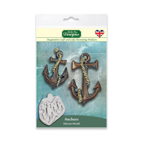 Katy Sue Anchors Silicone Mold