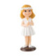 Figurine communion Overig fille avec bougie 10 cm