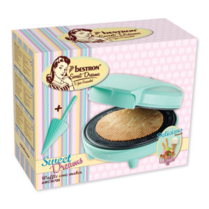 Bestron Stroopwafel Waffle Maker Mint