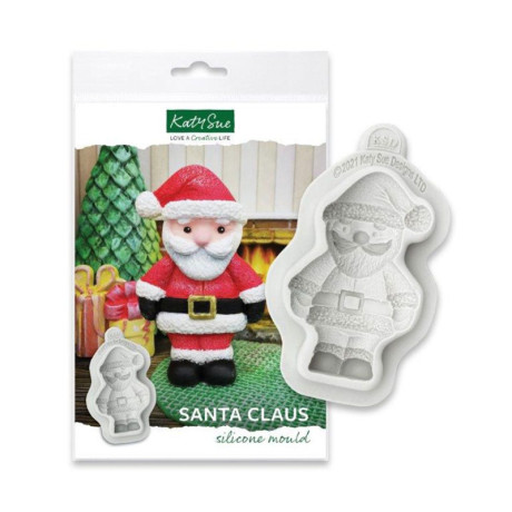 Katy Sue Santa Claus Silicone Mold