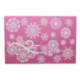 Cake Lace Snowflakes Lace Silicone Mat