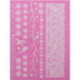 Cake Lace Oriental Flowers and Birds Lace Silicone Mat