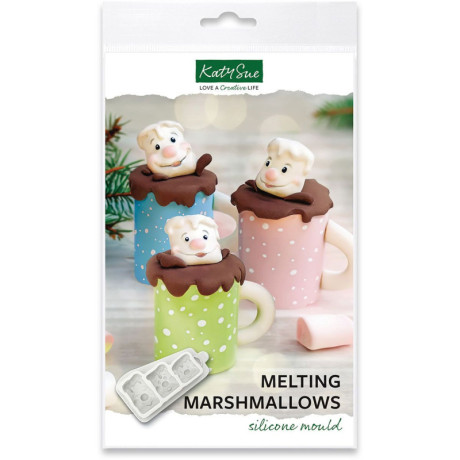 Katy Sue Melting Marshmallows Silicone Mold