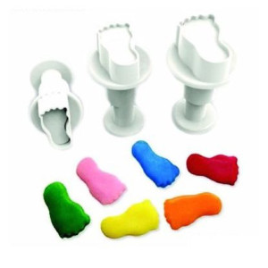 Dekofee Foot Plunger Cutters (Set of 3)