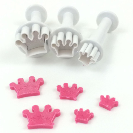 Dekofee Crown Plunger Cutters (Set of 3)