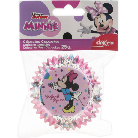 Caissettes à cupcakes Dekora Minnie (lot de 25)