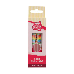 Colorant alimentaire en gel FunCakes Red Earth 30 g