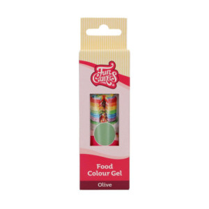 Colorant alimentaire en gel FunCakes Olive 30 g