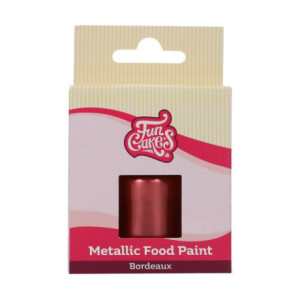 Peinture Alimentaire FunCakes Bordeaux 30 ml