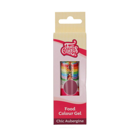 Colorant alimentaire en gel FunCakes Chic Aubergine 30 g