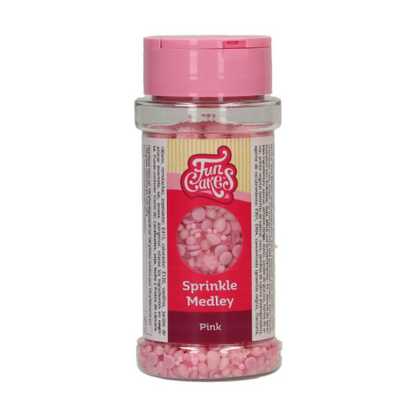 Medley en sucre FunCakes Rose 70 g