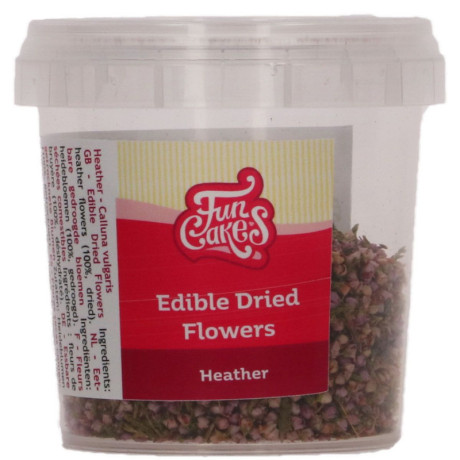 Fleurs séchées comestibles FunCakes Bruyère 10 g