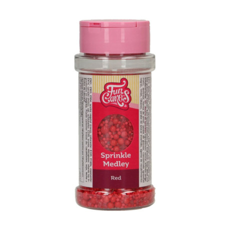 FunCakes Red Sugar Medley 70 g