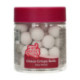 Boules croustillantes de chocolat FunCakes Matt White 130 g