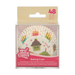 FunCakes Cupcake Baking Cups Party 48 pcs