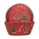 FunCakes Cupcake Baking Cups Gingerbread 48 pcs